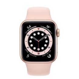 Apple Watch (Series 6) 2020 GPS 40 mm - Alumiini Kulta - Sport band Pinkki hiekka
