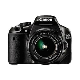 Yksisilmäinen peiliheijastus - Canon EOS Kiss X5 Musta + Objektiivin Canon EF-S 18-55 mm f/3.5-5.6 IS II