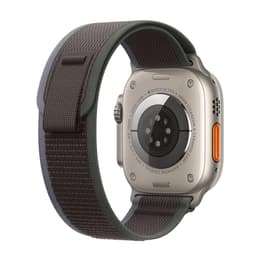 Apple Watch Ultra 2 (2024) GPS + Cellular 49 mm - Titaani Musta - Trail‑ranneke Musta