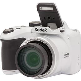 Puolijärjestelmäkamera PixPro AZ401 - Valkoinen + Kodak Kodak PixPro Aspheric ED Zoom Lens 24-960 mm f/3.0-6.8 f/3.0-6.8