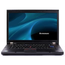 Lenovo ThinkPad T510 15" Core i5 2.4 GHz - SSD 120 GB - 8GB QWERTY - Englanti