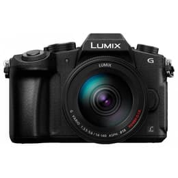 Hybridikamera Lumix DMC-G80 - Musta + Panasonic Lumix G Vario 14-140mm f/3.5-5.6 II ASPH Power OIS f/3.5-5.6