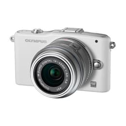 Hybridikamera PEN E-PM1 - Valkoinen + Olympus .Zuiko Digital 28-84mm f/3.5-5.6 II R f/3.5-5.6