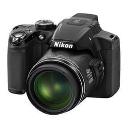Puolijärjestelmäkamera Coolpix P510 - Musta + Nikon Nikkor 42X Wide Optical Zoom ED VR 24-1000mm f/3-5.9 f/3-5.9