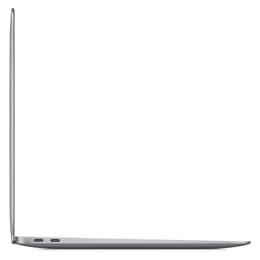 MacBook Air 13" (2020) - Applen M1 ‑siru jossa on 8-ytiminen prosessori ja 7-ytiminen näytönohjain - 8GB RAM - SSD 256GB - QWERTY - Englanti
