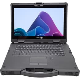 Simpletek RuggedBook 12th Gen BE14A 14" Core i7 GHz - SSD 256 Gt - 8GB QWERTY - Englanti