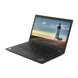 Lenovo ThinkPad T470s 14" Core i5 2.3 GHz - SSD 512 GB - 8GB AZERTY - Ranska