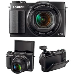 Kompaktikamera PowerShot G1 X Mark II - Musta + Canon Canon Zoom Lens 24-120 mm f/2-3.9 f/2-3.9