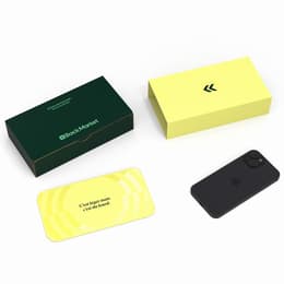 Premium-lahjakotelo iPhone 15 - Musta upouusi akku + - 128GB - Lukitsematon