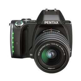 Yksisilmäinen peiliheijastuskamera K-S1 - Musta + Pentax Pentax SMC Pentax-DA L 18-55 mm f/3.5-5.6 AL f/3.5-5.6