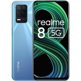 Realme 8 128GB - Sininen - Lukitsematon - Dual-SIM