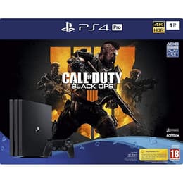 PlayStation 4 Pro 1000GB - Musta + Call of Duty: Black Ops 4