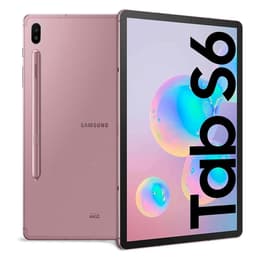 Galaxy Tab S6 128GB - Vaaleanpunainen - WiFi + 4G