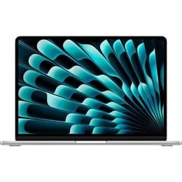 MacBook Air 13" (2024) - Applen M3 ‑siru jossa on 8-ytiminen prosessori ja 8-ytiminen näytönohjain - 8GB RAM - SSD 256GB - Tavallinen näyttö - QWERTZ - Slovenia