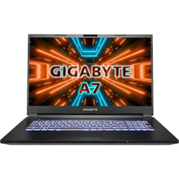 Gigabyte A7 K1-BEE1150SD 17" Ryzen 7 3.2 GHz - SSD 1 TB - 16GB - NVIDIA GeForce RTX 3060 QWERTY - Englanti