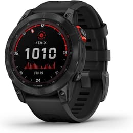 Kellot Garmin Cardio GPS Fénix 7 Solar - Musta