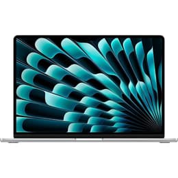 MacBook Air 15.3" (2023) - Applen M2 ‑siru jossa on 8-ytiminen prosessori ja 10-ytiminen näytönohjain - 8GB RAM - SSD 256GB - AZERTY - Ranska