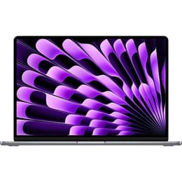 MacBook Air 15" (2023) - Applen M2 ‑siru jossa on 8-ytiminen prosessori ja 10-ytiminen näytönohjain - 16GB RAM - SSD 256GB - Tavallinen näyttö - QWERTY - Englanti