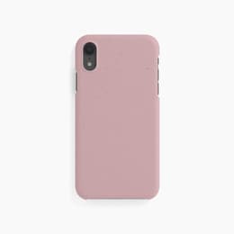Kuori iPhone XR - Luonnollinen materiaali - Vaaleanpunainen (pinkki)
