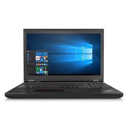 Lenovo ThinkPad P50 15" Core i7 2.7 GHz - SSD 256 Gt RAM 16 GB AZERTY - Ranska