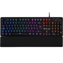 The G-Lab Näppäimistö AZERTY Ranska Taustavalaistu Keyz Carbon E