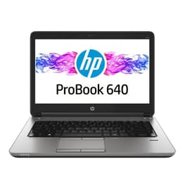 HP ProBook 640 G1 14" Core i5 2.5 GHz - SSD 256 GB - 4GB QWERTZ - Saksa