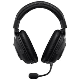 Logitech G PRO X Kuulokkeet melunvaimennus gaming kiinteä + langaton mikrofonilla - Musta