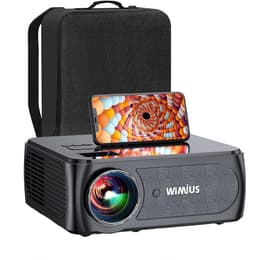 WimiusGB K8 Videoprojektori Helligkeit Musta
