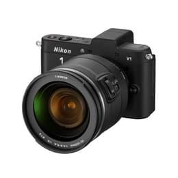 Hybridikamera 1 V1 - Musta + Nikon Nikkor 10-100mm f/4.5-5.6 VR + Nikkor 30-110mm f/3.8-5.6 VR f/4.5-5.6 + f/3.8-5.6