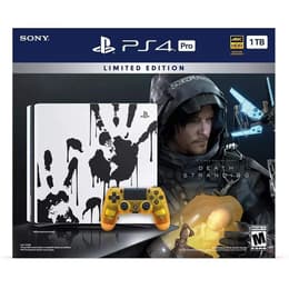 PlayStation 4 Pro 1000GB - Valkoinen - Rajoitettu erä Death Stranding + Death Stranding