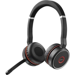 Jabra Evolve 75 MS Stereo, Link 370 Kuulokkeet melunvaimennus wireless mikrofonilla - Musta