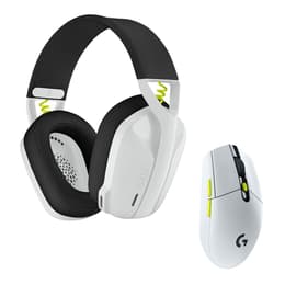 Logitech G305 Kuulokkeet melunvaimennus gaming wireless mikrofonilla - Valkoinen