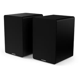 Enceintes de bibliothèque, Caisson Bois - 50W - Thomson WS400DUO - Bluetooth 5.0, Entrée optique câble inclus Speaker Bluetooth - Musta