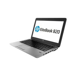 HP EliteBook 820 G1 12" Core i5 1.6 GHz - SSD 128 Gt RAM 8 GB QWERTY - Englanti