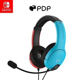 Pdp Airlite 500-162-blrd v.2 Kuulokkeet melunvaimennus gaming johdollinen mikrofonilla - Punainen/Sininen