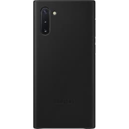 Kuori Galaxy Note 10 - Nahka - Musta