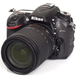 Refleksi D7100 - Musta + Nikon AF-S DX Nikkor 18-105mm f/3.5-5.6G ED VR f/3.5-5.6