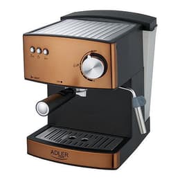 Espressokone Ilman kapselia Adler AD 4404CR 1.6L - Pronssi