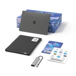 MacBook Air 13" (2020) - Applen M1 ‑siru jossa on 8-ytiminen prosessori ja 7-ytiminen näytönohjain - 8GB RAM - SSD 256GB - QWERTY - Englanti