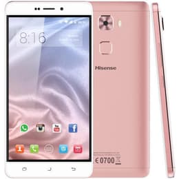 Hisense E76 32GB - Valkoinen/Vaaleanpunainen (Pinkki) - Lukitsematon