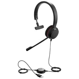 Jabra Evolve 20 Mono Kuulokkeet johdollinen mikrofonilla - Musta