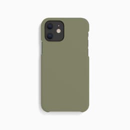 Kuori iPhone 12 Mini - Luonnollinen materiaali - Vihreä