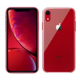 Pack iPhone XR + Apple Kuori (Läpinäkyvä) - 128GB - Product(Red) - Lukitsematon