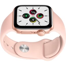Apple Watch Series SE 1 (2020) GPS 40 mm - Alumiini Kulta - Sport band Pinkki