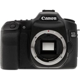 Yksisilmäinen peiliheijastus - Canon EOS 40D Vain keholle Musta
