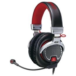 Audio-Technica ATH-PDG1 Kuulokkeet melunvaimennus gaming kiinteä mikrofonilla - Musta/Punainen
