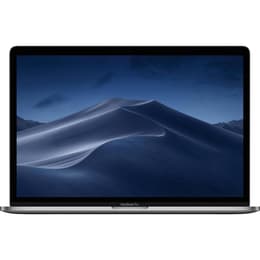 MacBook Pro Touch Bar 15" Retina (2019) - Core i7 2.6 GHz SSD 512 - 16GB - AZERTY - Ranska