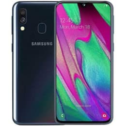 Galaxy A40 64GB - Musta - Lukitsematon - Dual-SIM