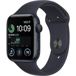 Apple Watch (Series SE) 2022 GPS 40 mm - Alumiini Keskiyö - Sport band Midnight