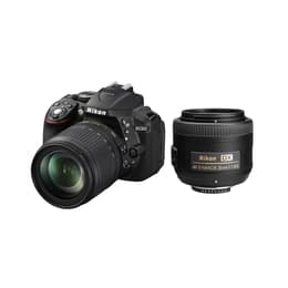 Yksisilmäinen peiliheijastuskamera D5300 - Musta + Nikon Nikon Nikkor 18-105 mm f/3.5-5.6 f/3.5-5.6